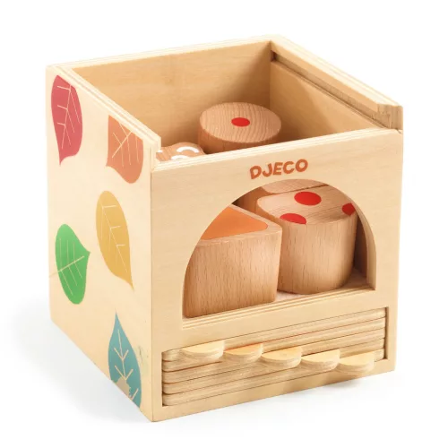 Djeco 6219 Formabedobó - Állatos kuckó - BoxBasic