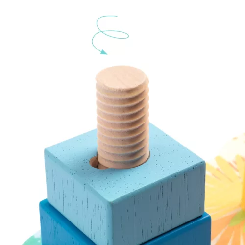 Djeco 6290 Toronyépítő - Sokoldalú - Multi Stack