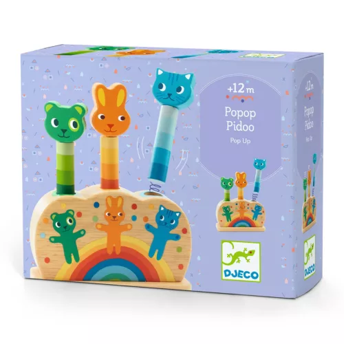 Djeco 6300 Felfedező játék - Hipp-hupp - Pipop pidoo