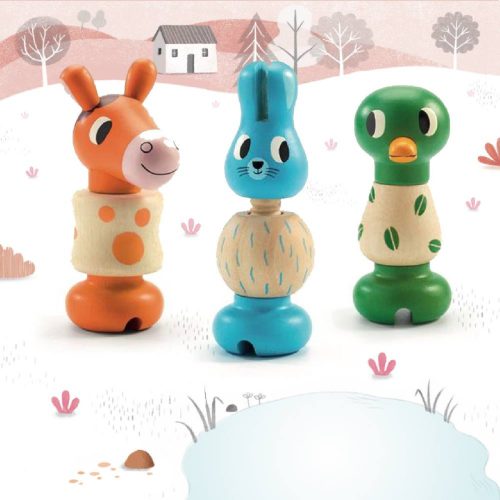 Djeco 6312 Toronyépítő - Csacska - Rondanimo