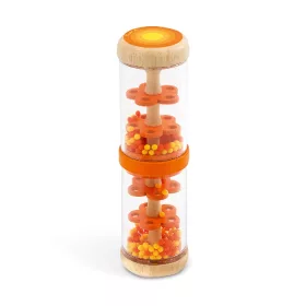   Djeco 6380 Bébicsörgő - Narancs esőbot - Orange rain shaker