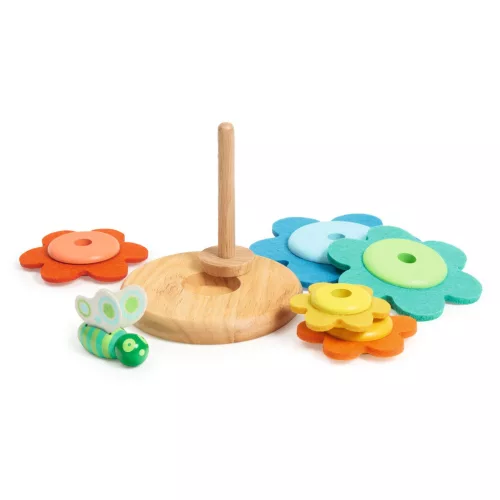 Djeco 6404 Toronyépítő - Pillangóvirág - Butterflower