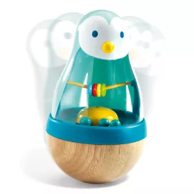 Djeco 6407 Bébicsörgő - Kelj fel pingvin - Roly Pingui