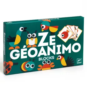   Djeco 6432 Képkirakó - Geometrikus állatképek - Ze Geoanimo