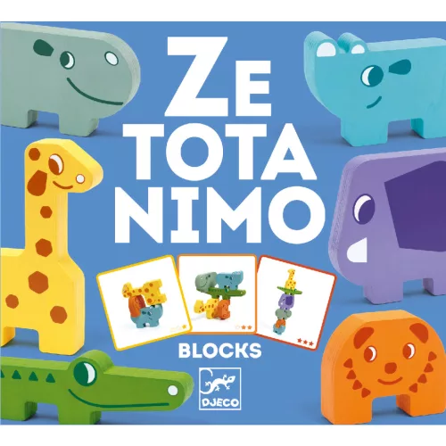 Djeco 6434 Építőjáték - Tehetős - Ze Totanimo