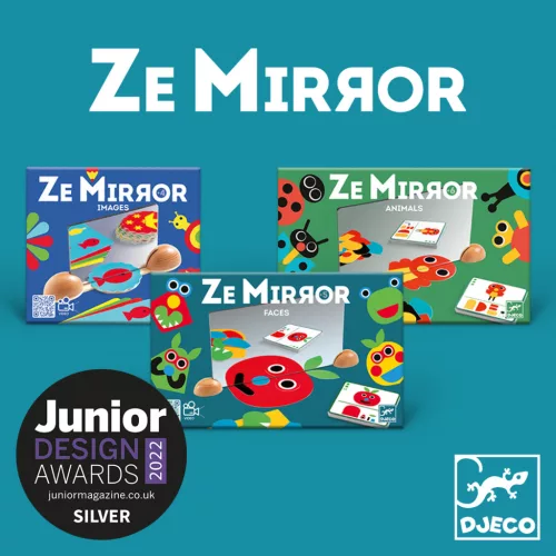 Djeco 6481 Képkirakó - Tükröző halak - Ze Mirror Images