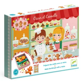 Djeco 6516 Oscar és Cannelle - fa mézeskalács készítő