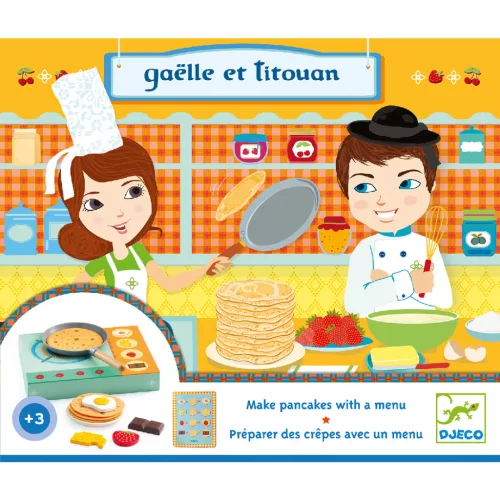 Djeco 6530 Gaelle és Titouan palacsintázója