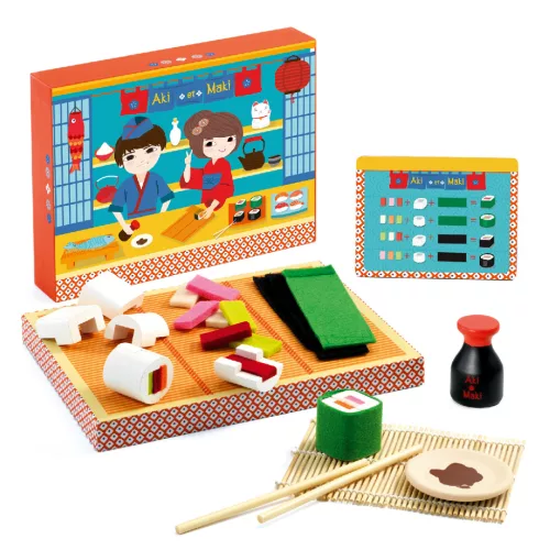 Djeco 6537 Sushi bár - Aki et Maki