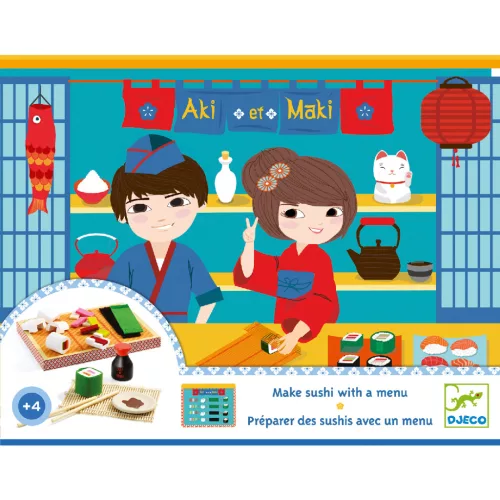 Djeco 6537 Sushi bár - Aki et Maki