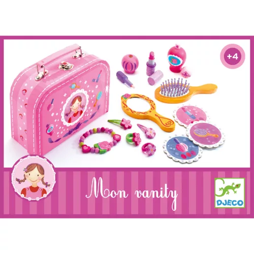 Djeco 6552 Djeco szerepjáték eszközök - Piperekészlet - My vanity case