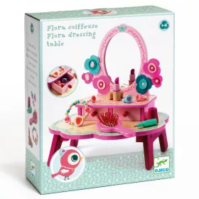 Djeco 6553 Flóra pipere asztala - Flora dressing table