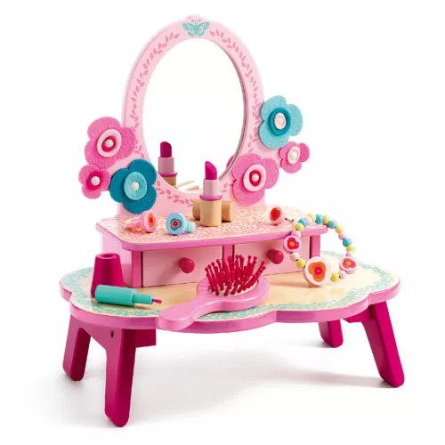 Djeco 6553 Flóra pipere asztala - Flora dressing table