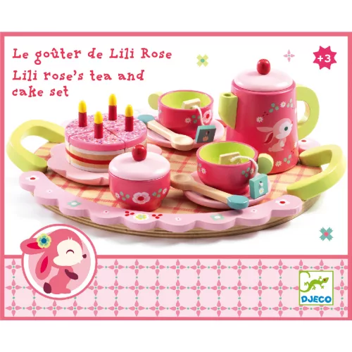 Djeco 6639 Lili Rose tea party készlet - Lili Rose's tea party