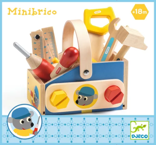 Djeco 6649 Szerepjáték - Szerszámos láda - Minibrico