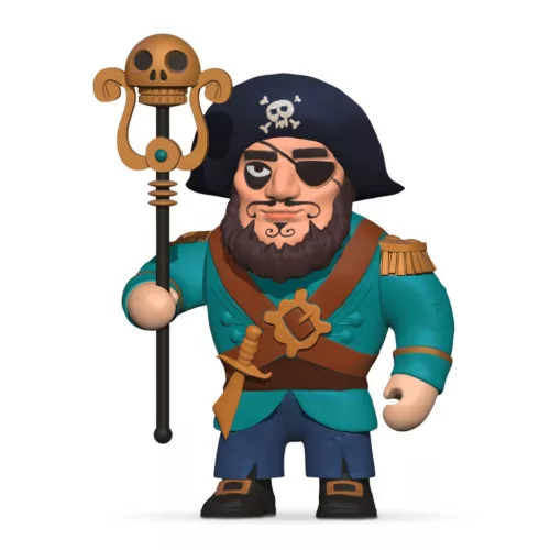 Djeco DJ06851 Arty Toys - Kalóz - Kalóz kapitány - Ze Piratous