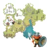 Arty Toys Óriás puzzle - Barbárok birodalma, 15-db-os - Puzzl’Up Alric Barbarious