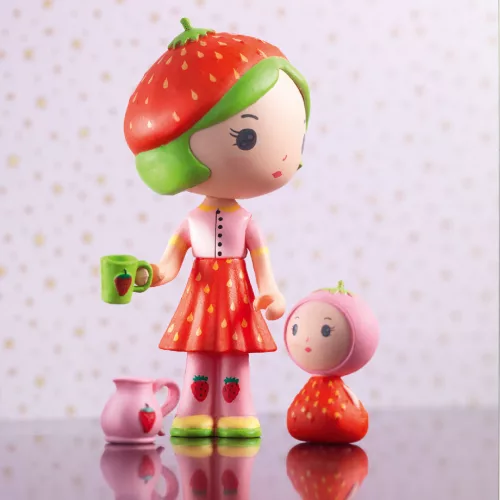 Djeco 6943 Álmovilág figurák - Eperke és Szamóca - Berry & Lila