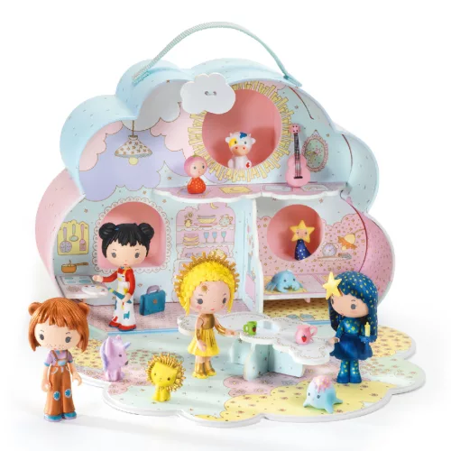 Djeco 6953 Álomvilág babaház - Napocska és Mia - Sunny & Mia house