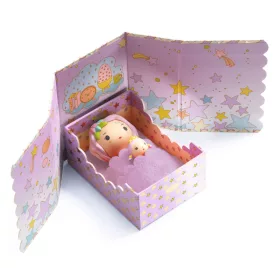   Djeco 6965 Tinyly álomvilág - Lila apró szoba - Violet Tinyroom