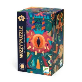 Djeco 7020 Varázs puzzle - Szörnyű parti - Monster party