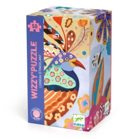 Djeco 7022 Varázs puzzle - Sziporka - Sparkling bird