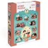 Djeco 7052 Mese puzzle - Pinokkió, 54 db-os - Pinocchio