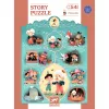 Djeco 7052 Mese puzzle - Pinokkió, 54 db-os - Pinocchio
