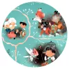 Djeco 7052 Mese puzzle - Pinokkió, 54 db-os - Pinocchio