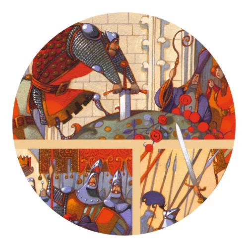 Mese puzzle - Artúr király, 100 db-os - The King Arthur