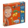 Djeco 7114 Óriás puzzle - Marmoset és barátai - Marmoset and friends