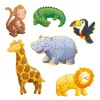 Djeco 7114 Óriás puzzle - Marmoset és barátai - Marmoset and friends