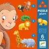 Djeco 7114 Óriás puzzle - Marmoset és barátai - Marmoset and friends