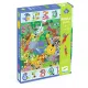 Djeco 7148 Megfigyeltető puzzle - Dzsungelben 1-10-ig, 54 db-os - 1 to 10 Jungle