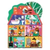 Djeco 7169 Óriás puzzle - A Kisbarátok Háza, 36 db-os - The Little Buddies' House