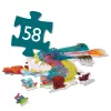 Djeco 7170 Óriás puzzle - Leon a sárkány - Leon the dragon