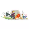 Djeco 7171 Óriás puzzle - Állati parádé - Animal Parade