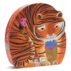 Djeco 7201 Formadobozos puzzle - A tigris sétája - The tiger's walk
