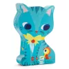Djeco 7207 Formadobozos puzzle - Cicus és barátai - Pachat and his friends