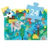 Djeco 7208 Formadobozos puzzle - Haathee, Asian elephant - 24pcs