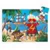 Djeco 7220 Formadobozos puzzle - Kalózok kincse - The pirate and his treasure