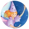 Djeco 7225 Formadobozos puzzle - Tündér és az egyszarvú - The fairy and the unicorn