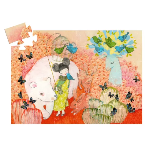 Djeco 7236 Formadobozos puzzle - Kokeishi