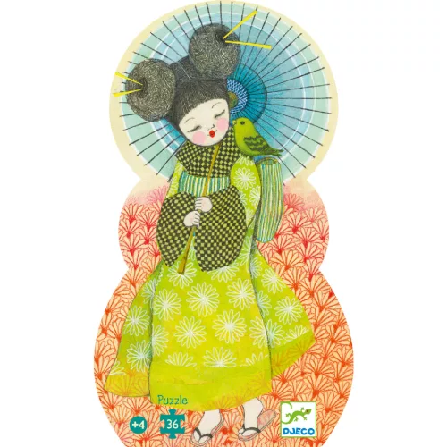 Djeco 7236 Formadobozos puzzle - Kokeishi