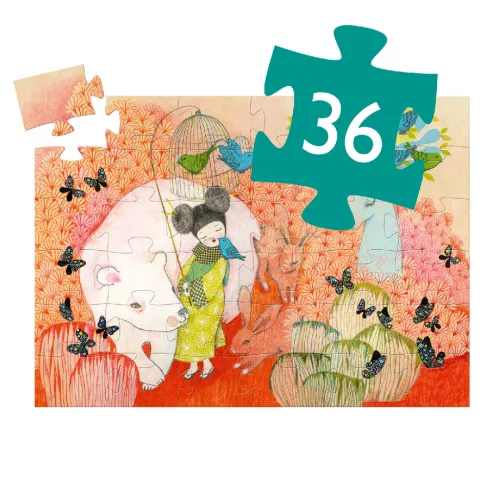 Djeco 7236 Formadobozos puzzle - Kokeishi