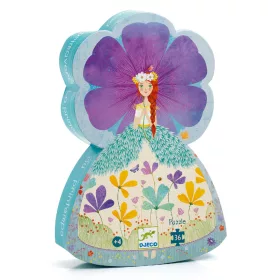   Djeco 7238 Formadobozos puzzle - Tavasz hercegnő - The princess of spring