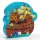 Djeco 7241 Formadobozos puzzle - Barbarossa hajója - Barbarossa's Boat