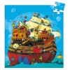 Djeco 7241 Formadobozos puzzle - Barbarossa hajója - Barbarossa's Boat