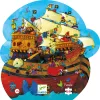 Djeco 7241 Formadobozos puzzle - Barbarossa hajója - Barbarossa's Boat
