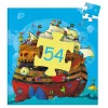 Djeco 7241 Formadobozos puzzle - Barbarossa hajója - Barbarossa's Boat